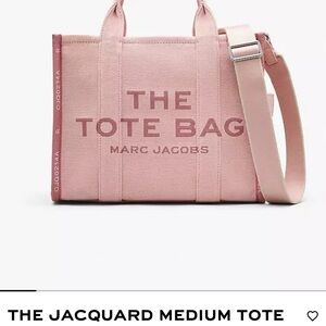 Marc Jacobs Light Pink Tote Bag